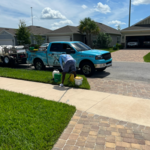 Resanding paver joints