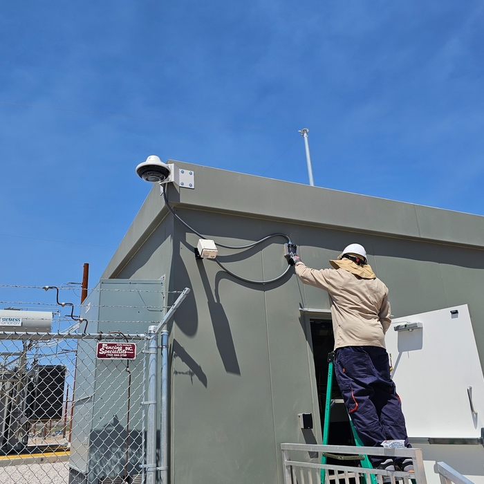DKA tech installing 360 degree 3 head camera