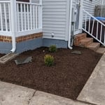 Here's some of my flowerbed work.