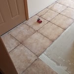 Tiled Laundry Room