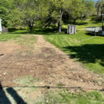 Yard drain install and yard grading