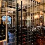 Custom made for your project. Ascend to a new level of sleek with a unique Glass Wine Cellar by Quicken Glass.