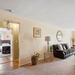 Repainted living room and kitchen,another satisfied customer!