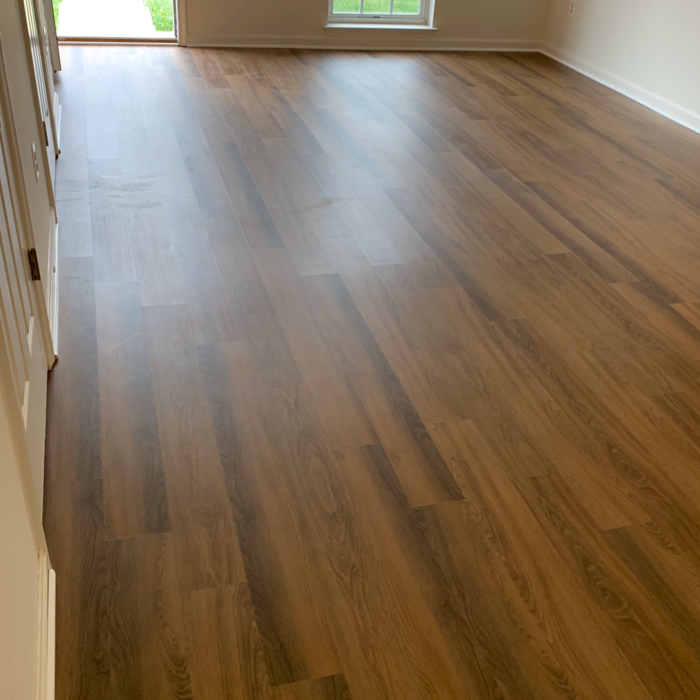 Luxury vinyl plank