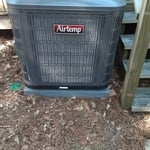 2 ton Airtemp Heatpump Condenser Installation