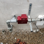 After gas installation
