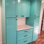 Custom Kitchen Hutch