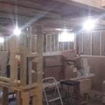 Framing up walls