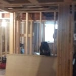 Framing up walls