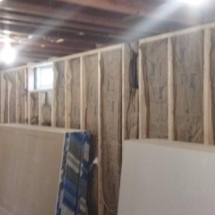 Framing up walls