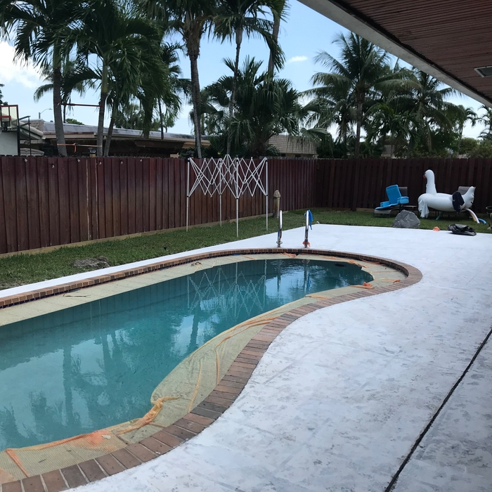 Smart prep application prior to beginning our overlay. Additional steps taken to in order to Achieve proper bonding off material as
