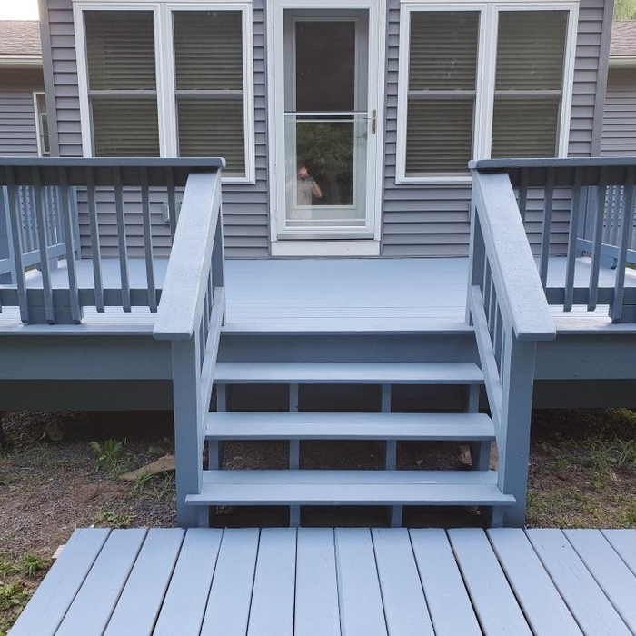 Deck Refinish - After Pic 1 - Complete Color Change