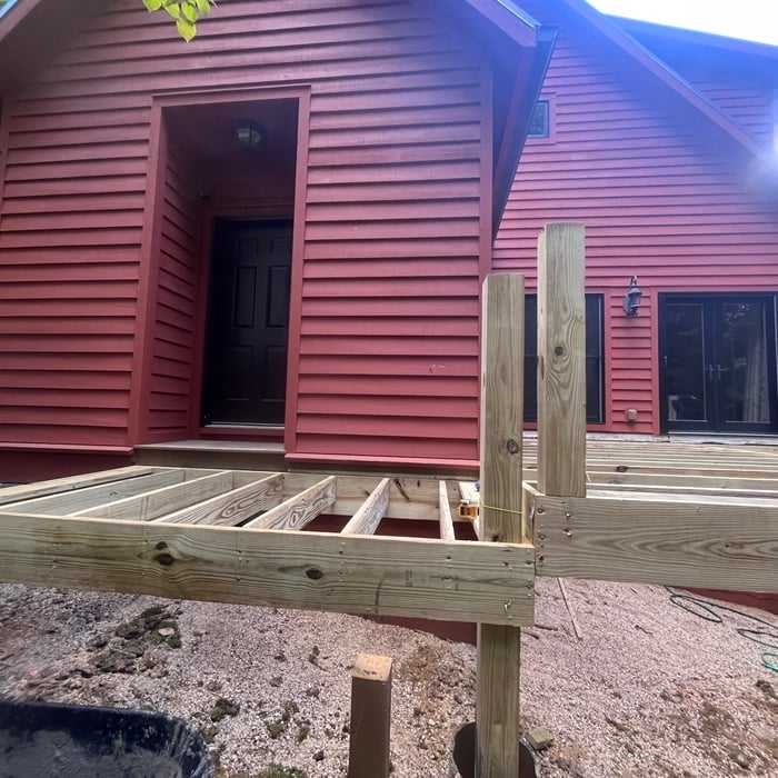 Framing deck
