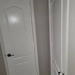 Fresh coat of paint on doors affected by soot