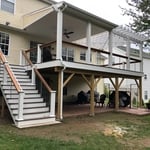 Full view of the completed project