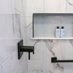 Black Fixture Bathroom