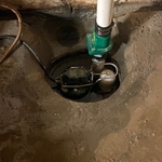 Basement sump pump