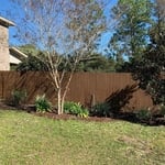 after picture of the fence