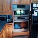 Appliance installation project.