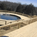 Massive 2 level deck