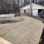 Custom Deck Build and block repair