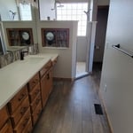 Master bath remodel