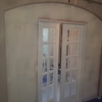 Office door installed