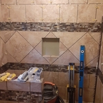 Custom shower