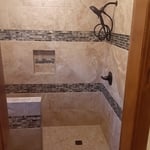 Custom shower