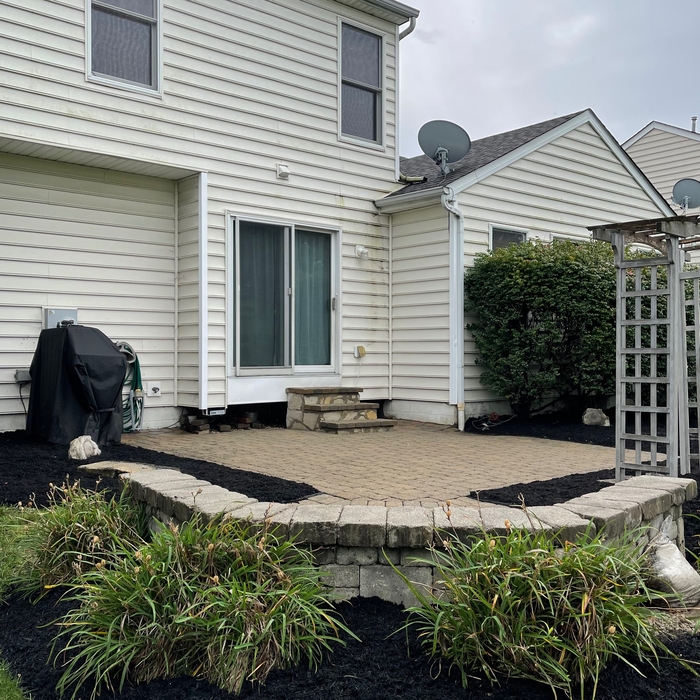 Restore a patio and patio area