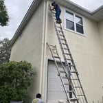 Two-Story Stucco House