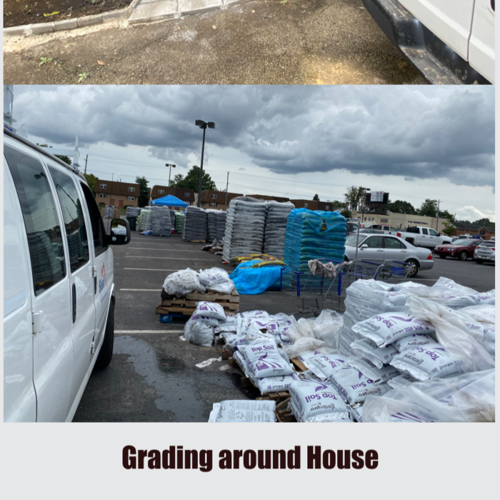 backfilling and grading