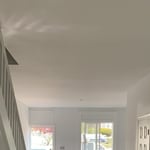 Wall finish
Paint
Bathroom added to living room