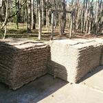 5 pallets of celebration Bermuda delivered for installation