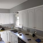 Painted kitchen and Cabinets