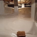 Crawl space encapsulation, or sealing, is the treatment that building scientists recommend to turn a damp, dirty, moldy crawl space into a clean, dry space where mold can't grow
