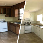 Kitchen remodel
New windows, refaced cabinets, custom made countertops, new sink and pipes, new range hood, new backsplash.