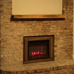 Fireplace Installation (Converted from wood burning to Electric Furnace)