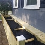 Flower beds