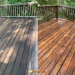 Customer Deck Cleaning