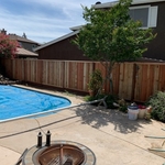 Modesto
6ft Board on Board Redwood Fence