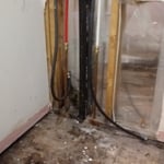 Sheetrock damage from water