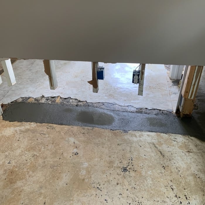 Removed Moldy Drywall Installed Commercial Grade System