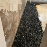 Deep Wide Trenches Containing HDPE Piping