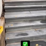 New bluestone steps and carpentry work