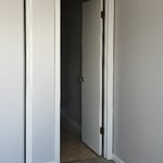 Doors, trim and cieling freshly painted