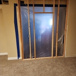 Basement and entryway