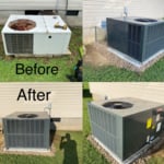 GOODMAN 14 SEER HEAT PUMP WITH NEW DUCT WORK