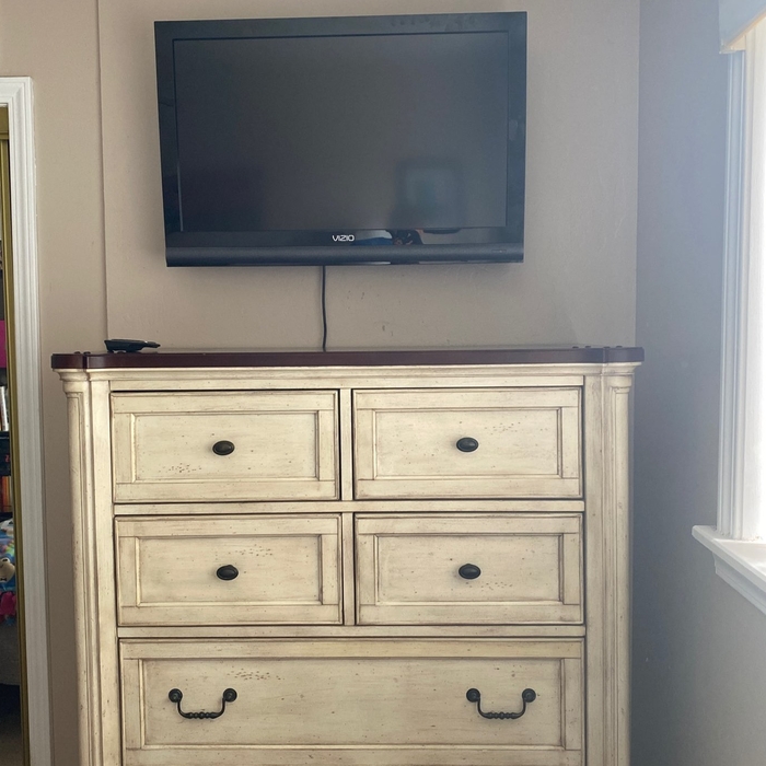 Mugu Navy Base TV wall mount installation