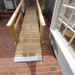 Deck and ramp